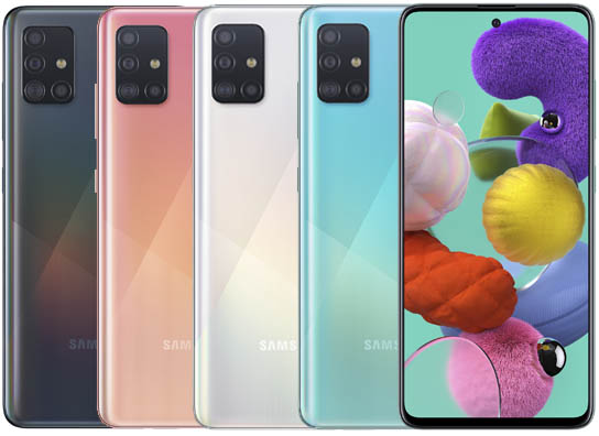 ألوان سامسونج Galaxy A21s